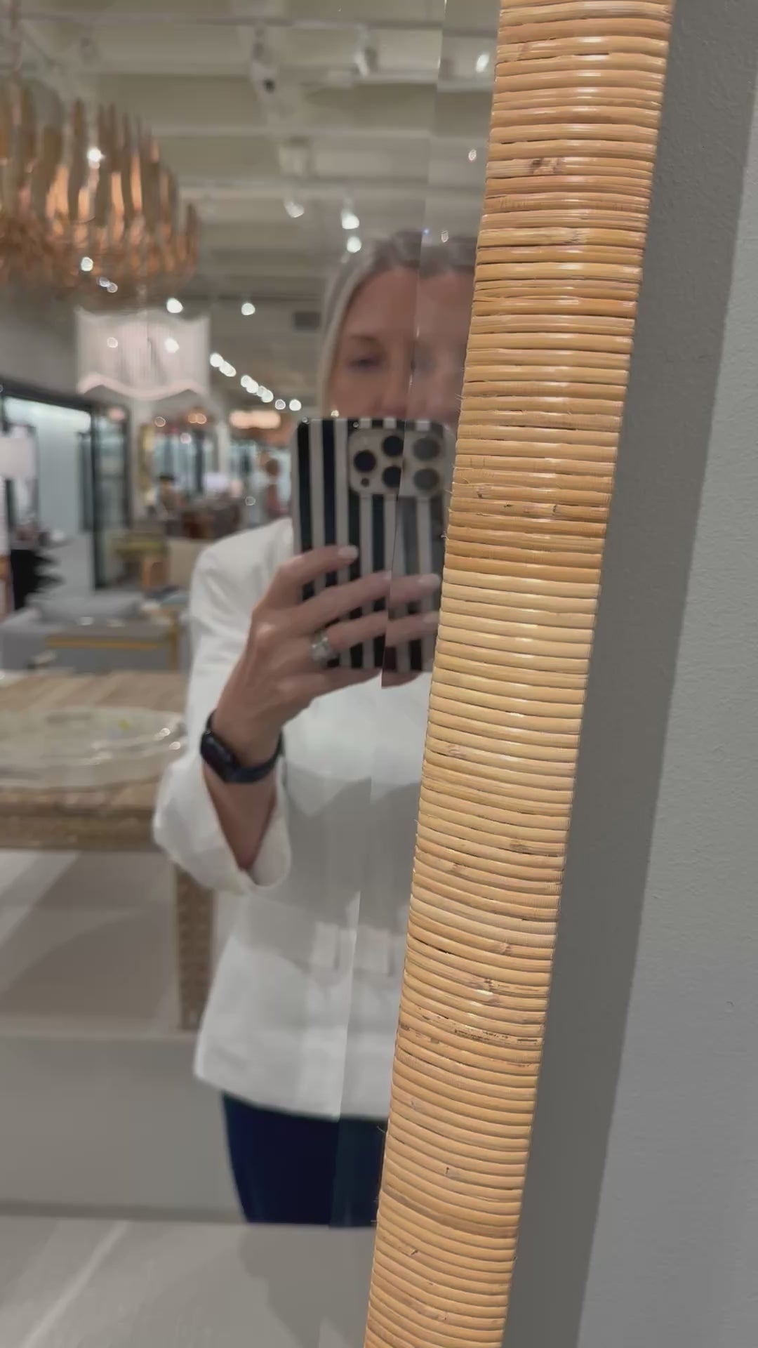 anela mirror natural rattan market