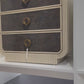 Wyatt 3-Drawer End Table Sailcloth Sheen
