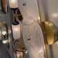 Kylie Sconce White Glazed Glass