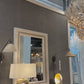Kamora Lamp Faux Travertine