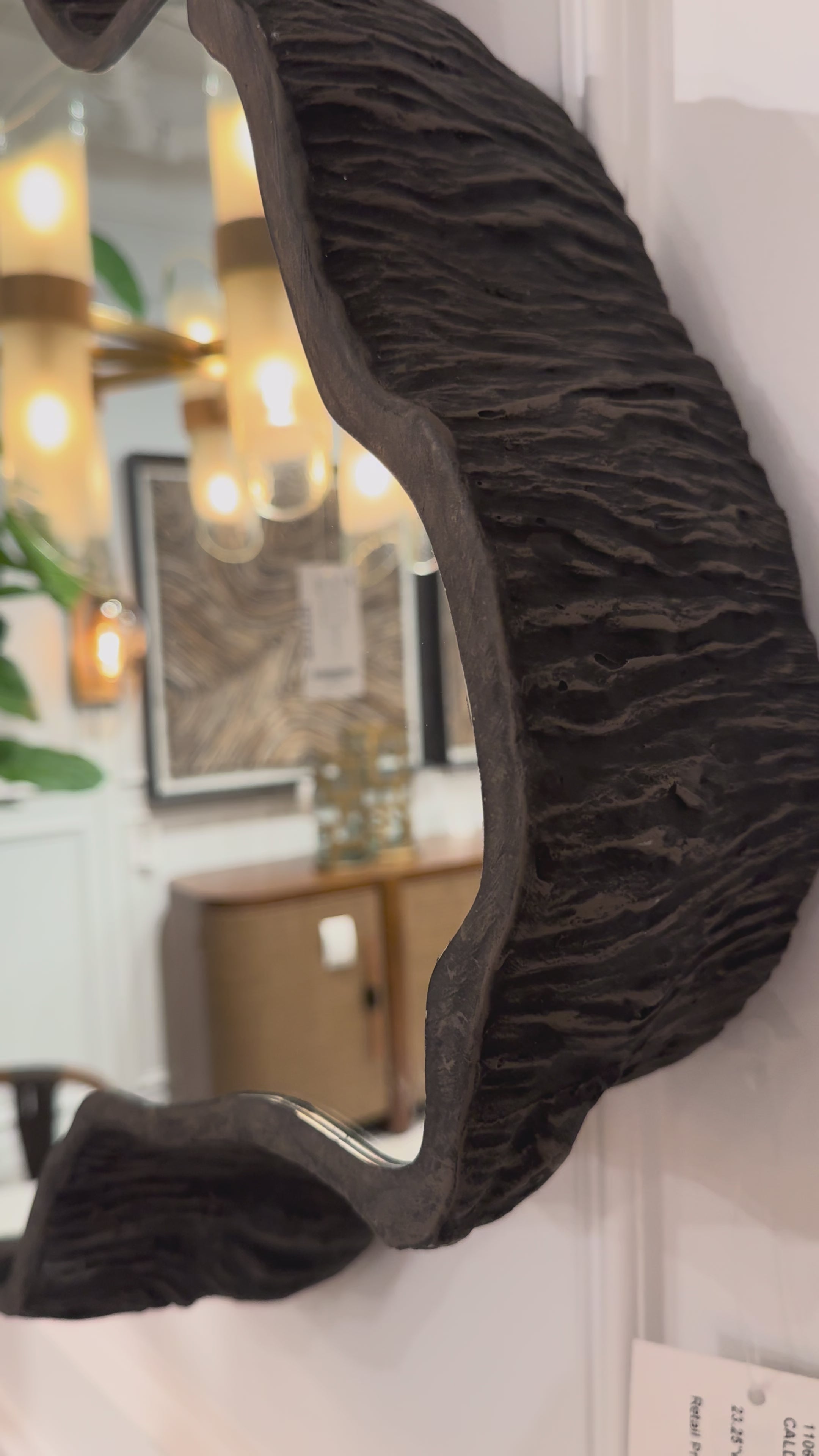 Palecek Caldera Mirror Large Hand Painted Cast Stone – CLAYTON