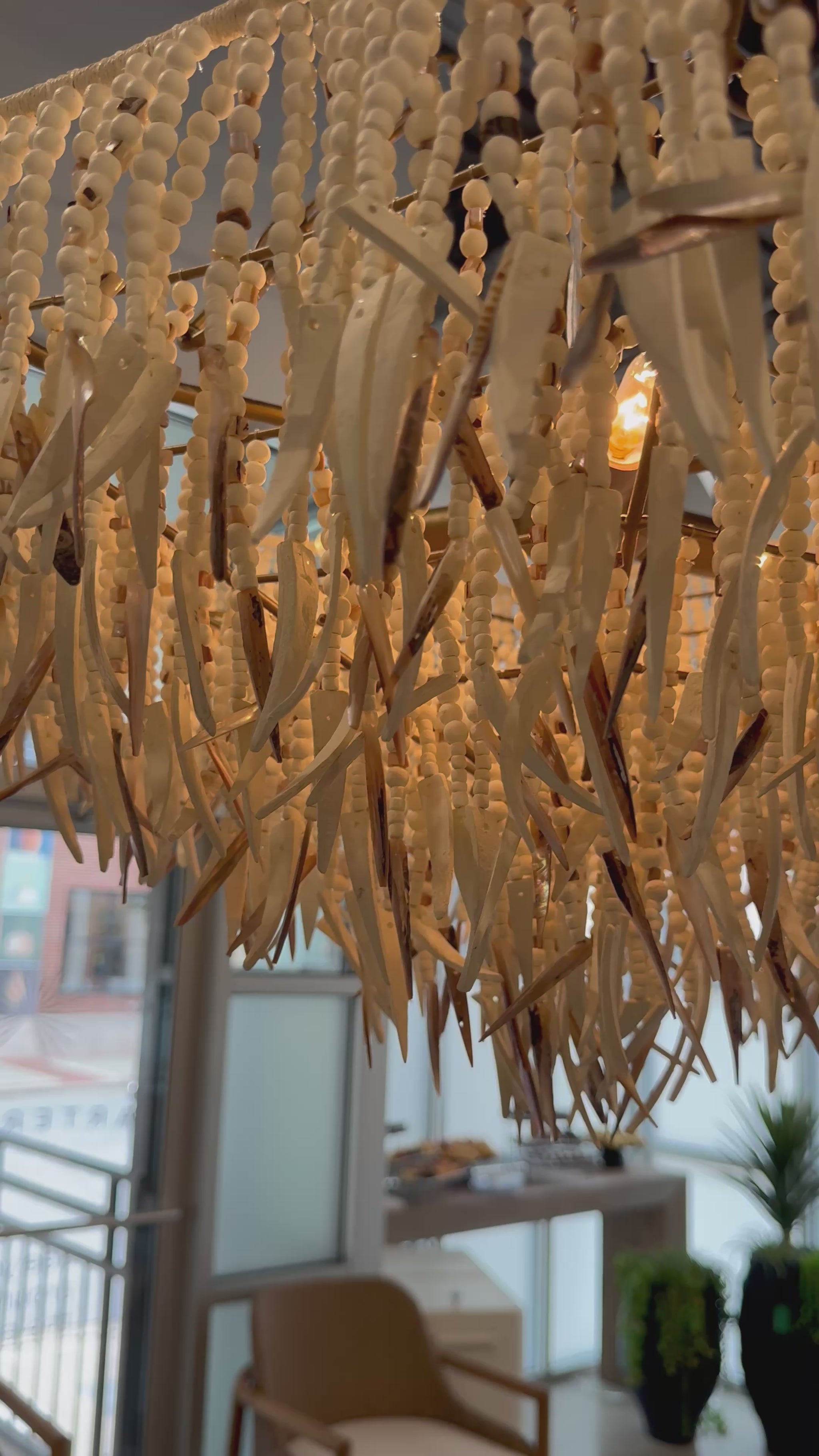 detail chandelier