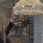 Bettina Chandelier Rattan