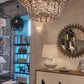 Bilal Chandelier Ivory Coconut Shells
