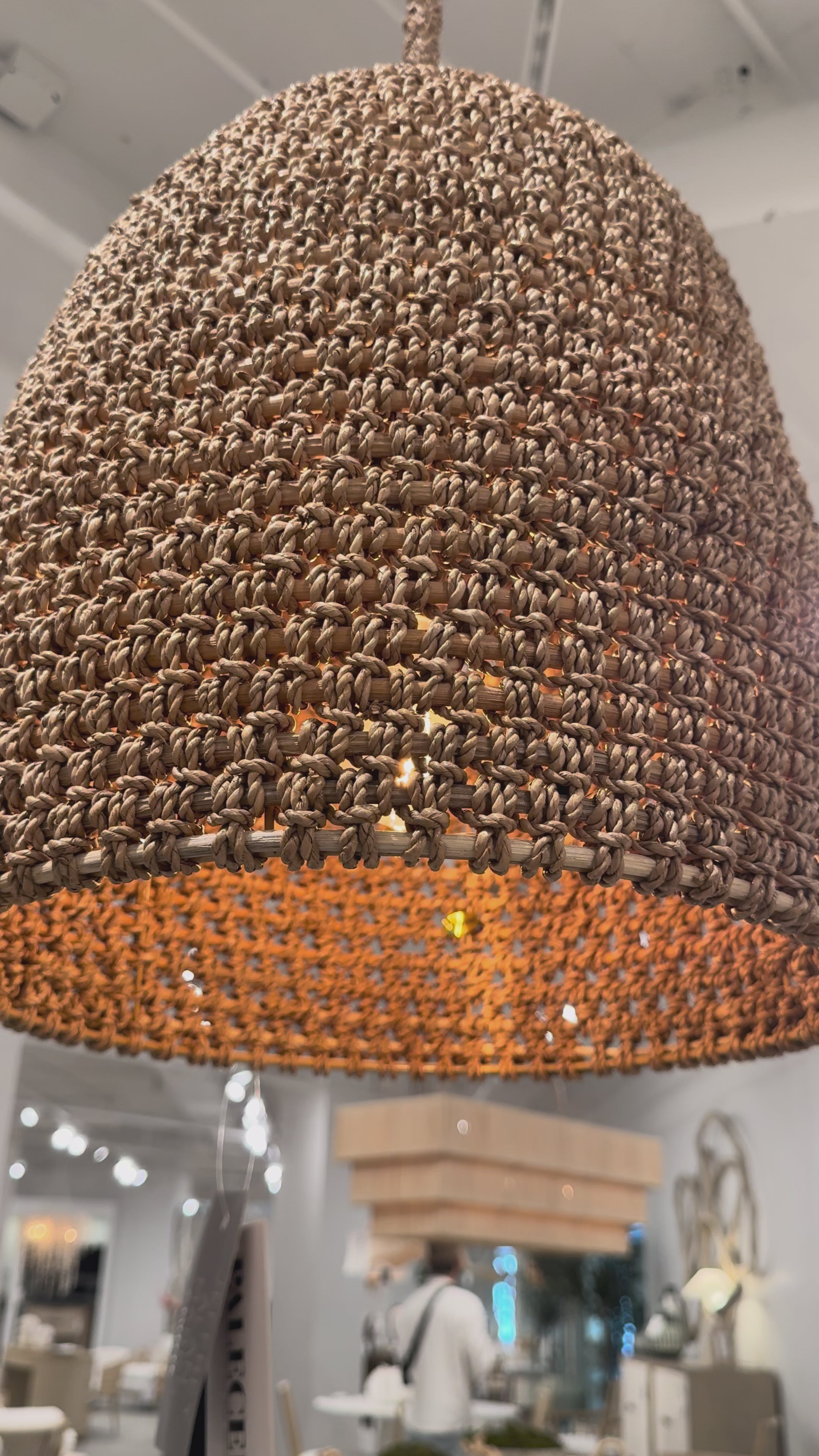 Palecek Green Oaks Pendant Natural – CLAYTON GRAY HOME