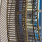 Nastro Wire Ribbon Mirror Iron and Brass
