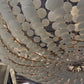 Bilal Round Chandelier Coco Shell