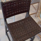Percy Counter Stool with Back Chestnut Leather