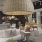 Wisteria Outdoor Chandelier Oversized Whitewash - Two Sizes