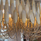 Milano Chandelier Brushed Gold