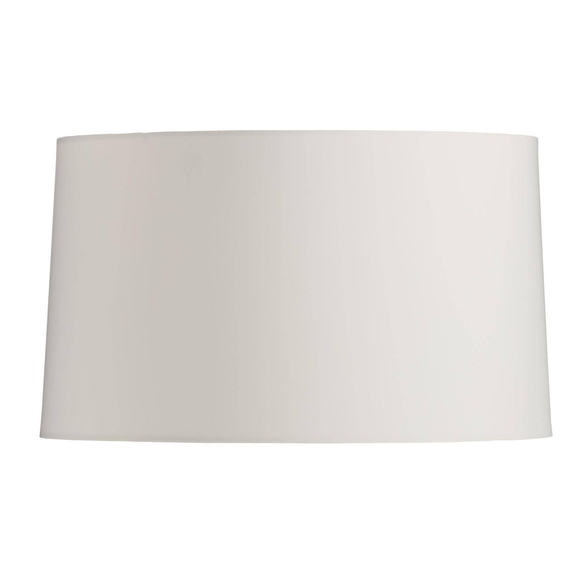 White lampshade on a white background