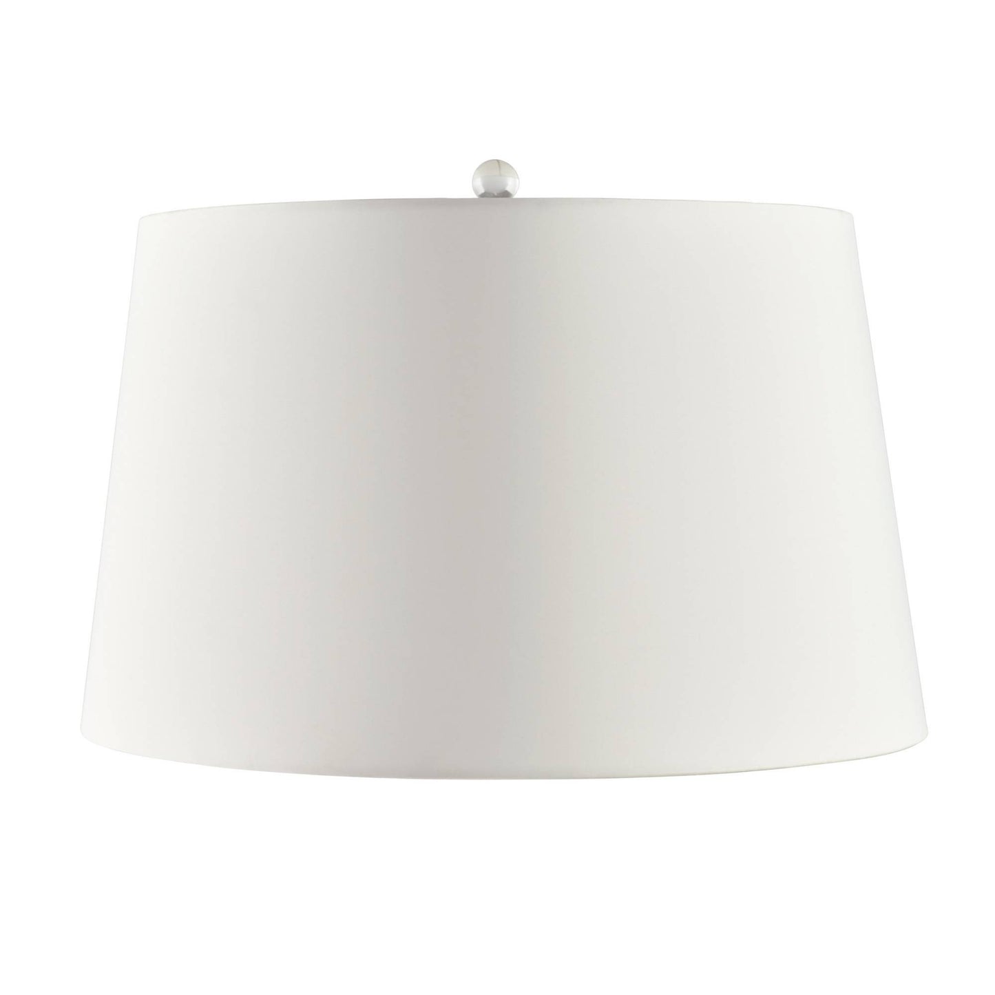 White lampshade on a white background