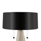 Torre Table Lamp Vintage Silver