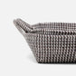 Roslyn Storage Basket Set Gray White