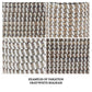 Roslyn Tall Basket Gray White