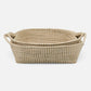 Roslyn Storage Basket Natural White