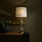 Scylla Table Lamp Silver Luster