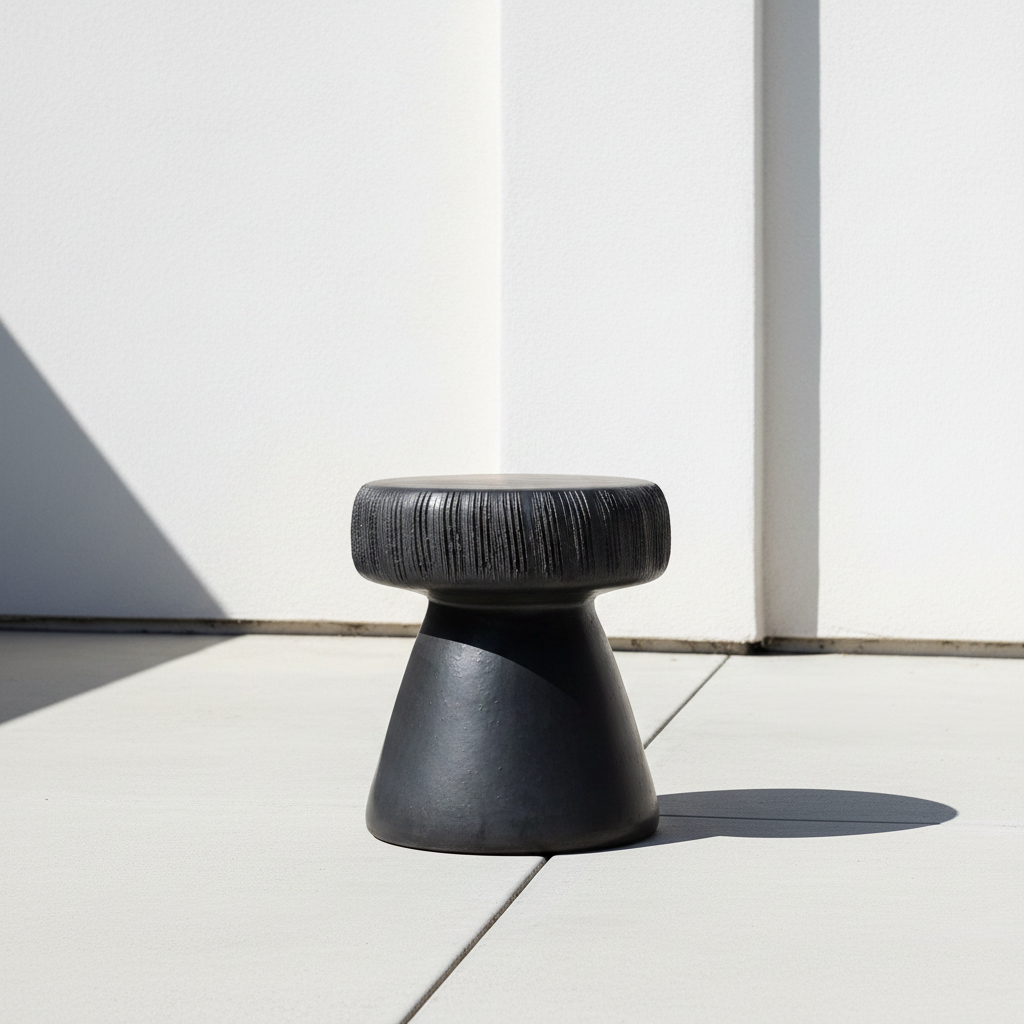 Qianru Stool Anthracite