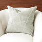 Crossroads Pillow Gray Suede