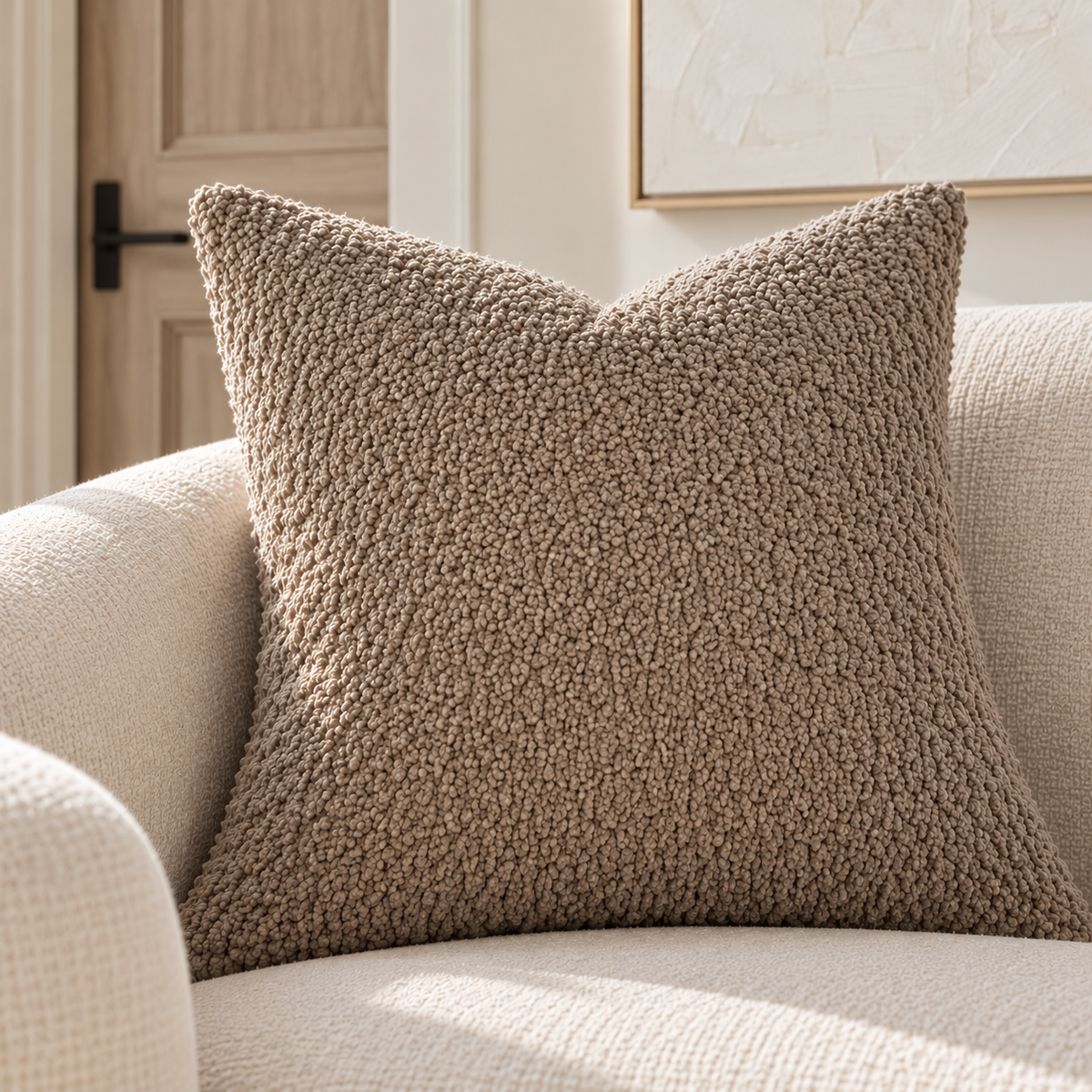 Teddy Pillow Pewter