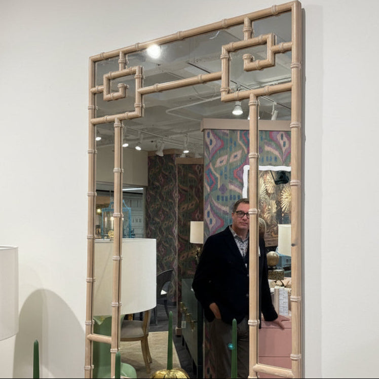 Tessa Mirror Cerused Oak