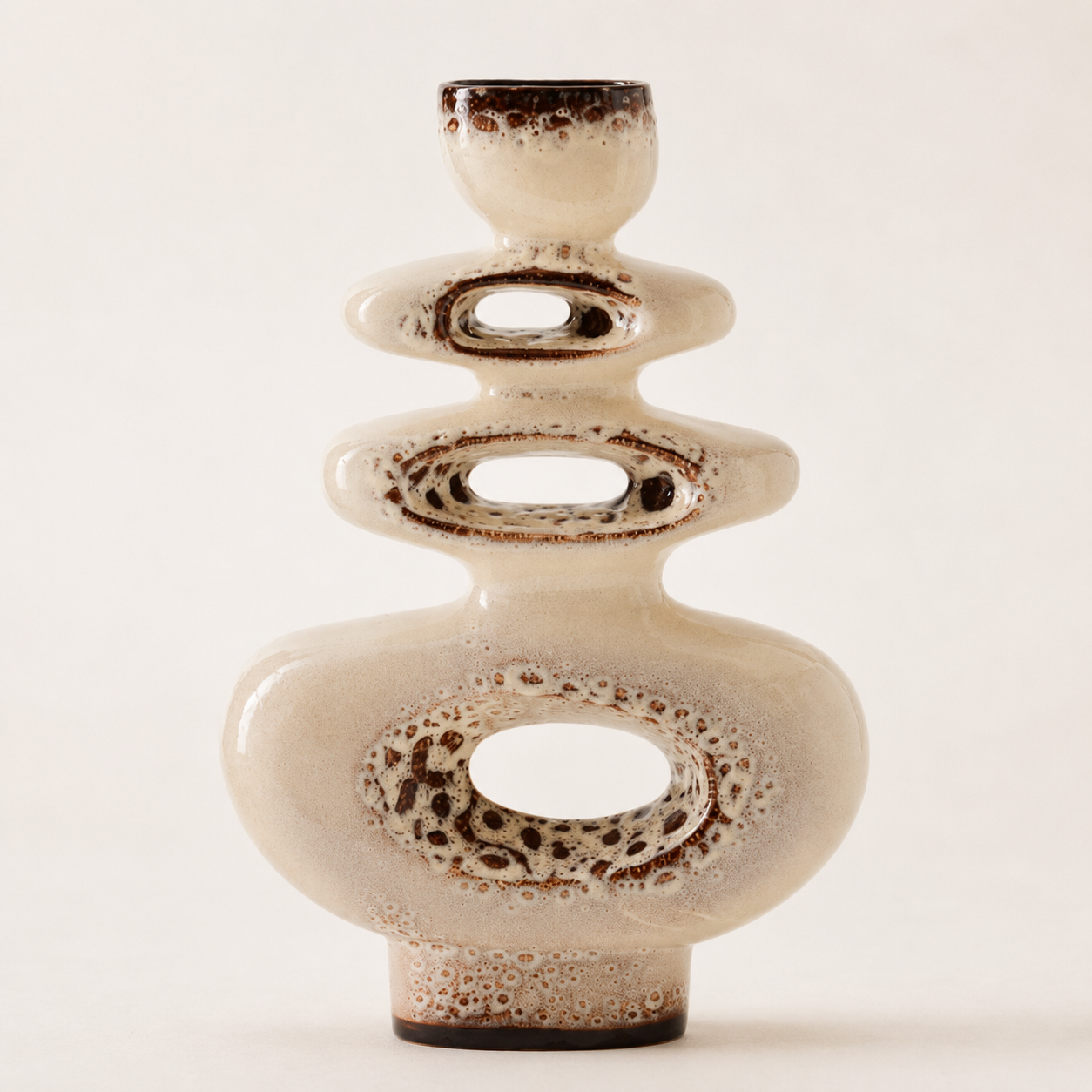 Token Vase Beige