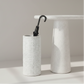 Aroso Umbrella Stand White Stoneware