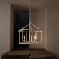 Trina Twig Pendant White Gesso