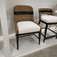 Fritz Rope Side Chair Gray and Black