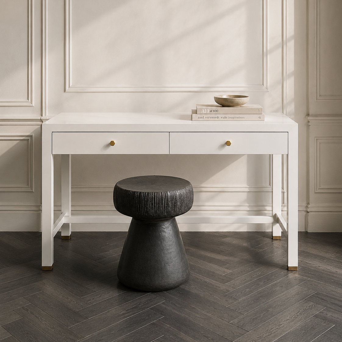 Qianru Stool Anthracite