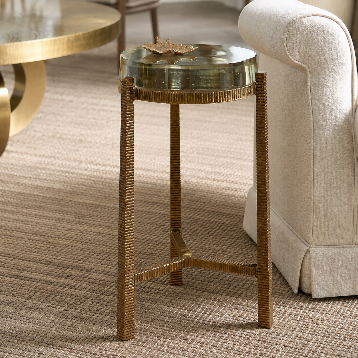 small styled accent table