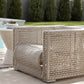 Guidry Outdoor Lounger Chair Rope Buff