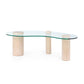 villa and house scarlotti coffee table sand