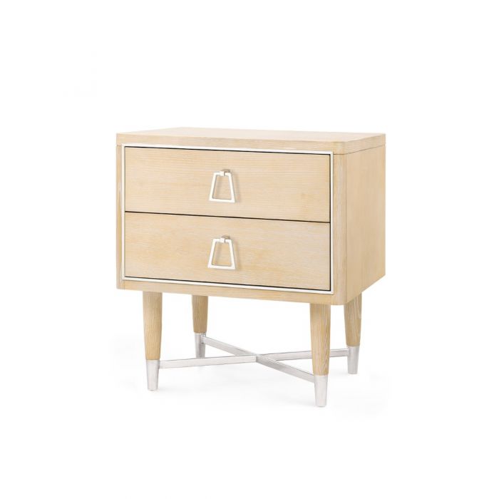 villa and house adrian 2 drawer side table wheat