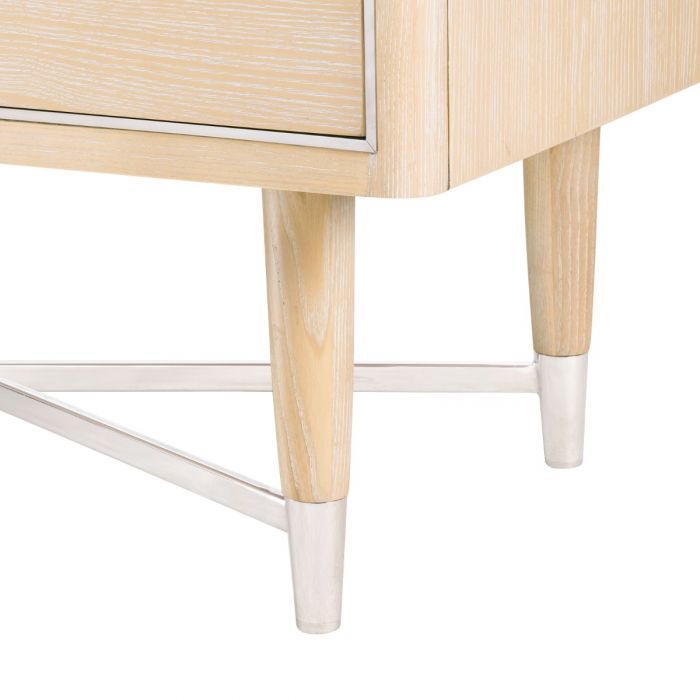 villa and house adrian large 3 drawer wheat legs