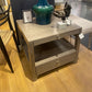 villa and house alessandra 1 drawer side table taupe gray market