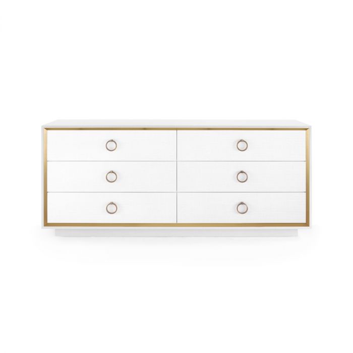 villa and house ansel extra large dresser white front