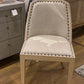 villa and house aria side chair cerused oak market