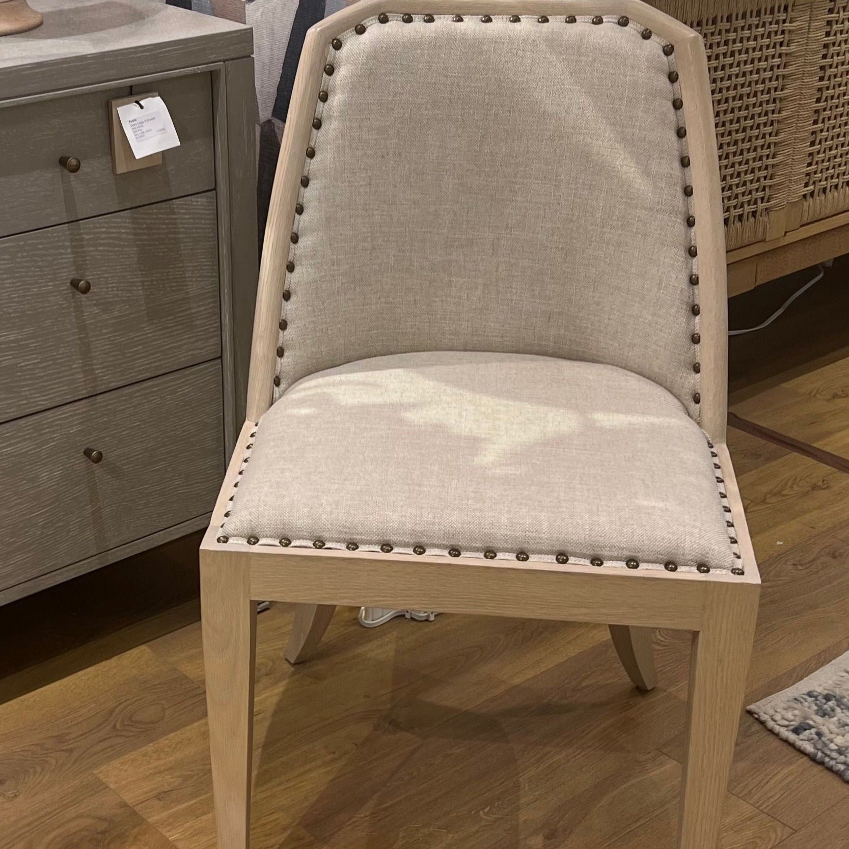 villa and house aria side chair cerused oak market