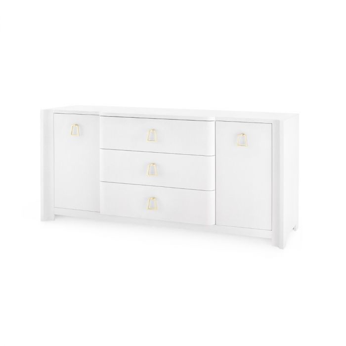 villa and house audrey large cabinet white