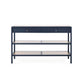 villa and house caanan console midnight blue front