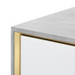 villa and house cameron one drawer side table grey detail