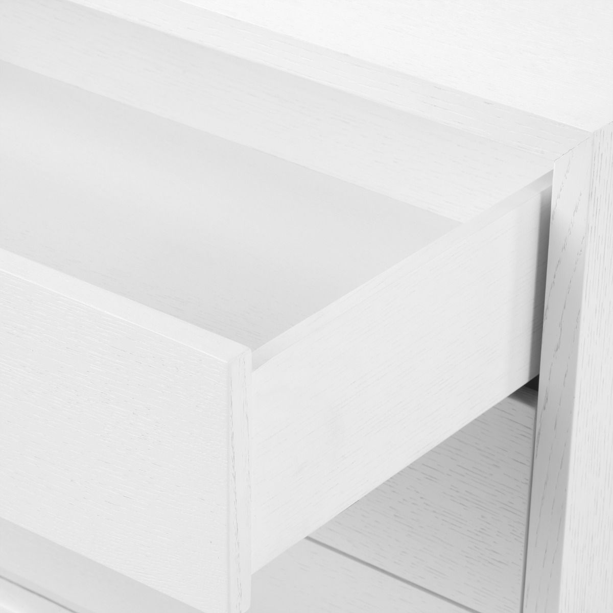 villa and house cora 4 drawer white open