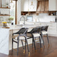villa and house edward counter stool black