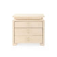 villa and house elina 3 drawer side table front