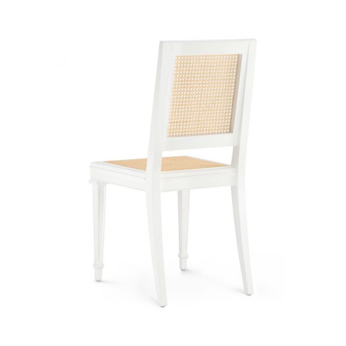 villa and house jansen side chair white back