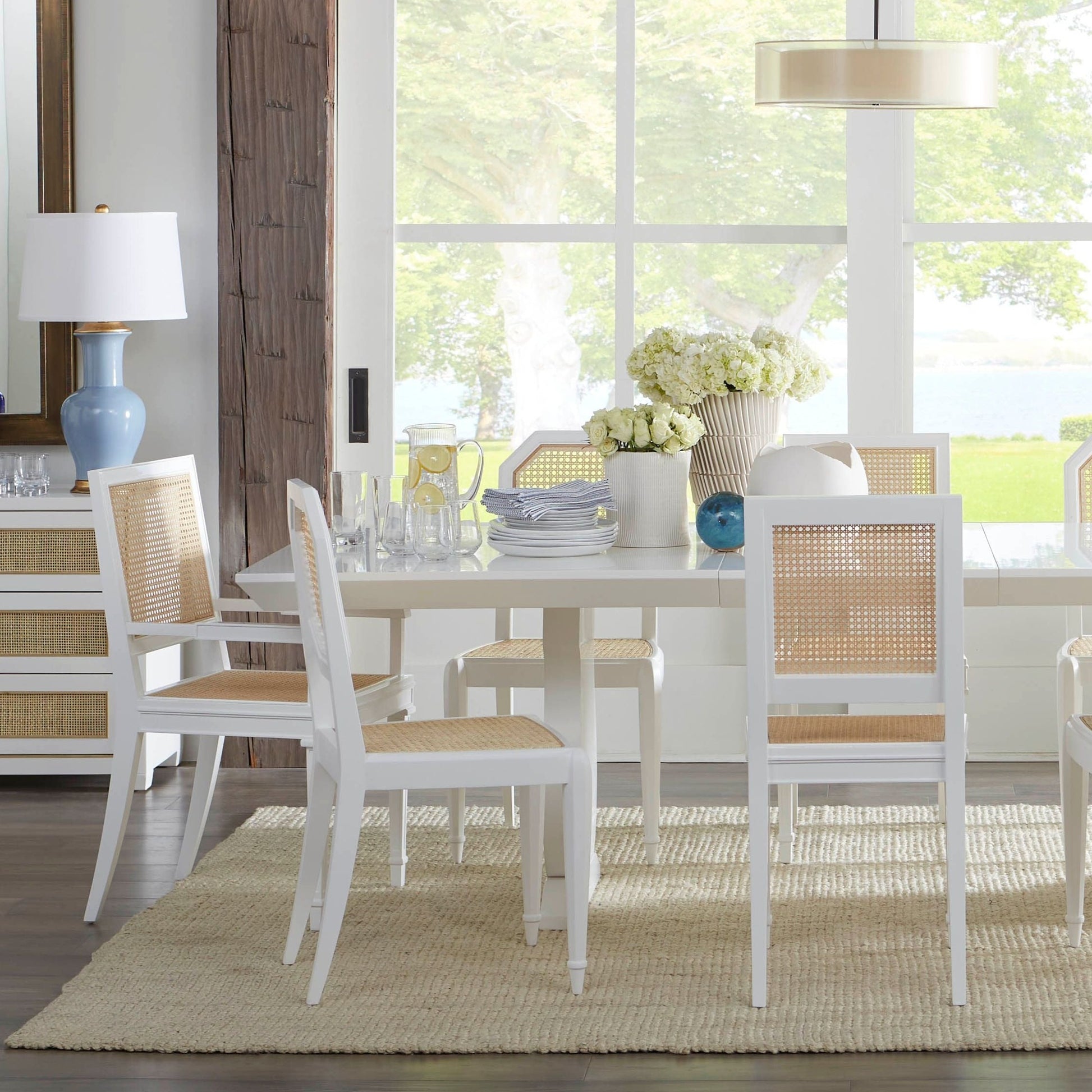 villa and house jansen side chair white styled