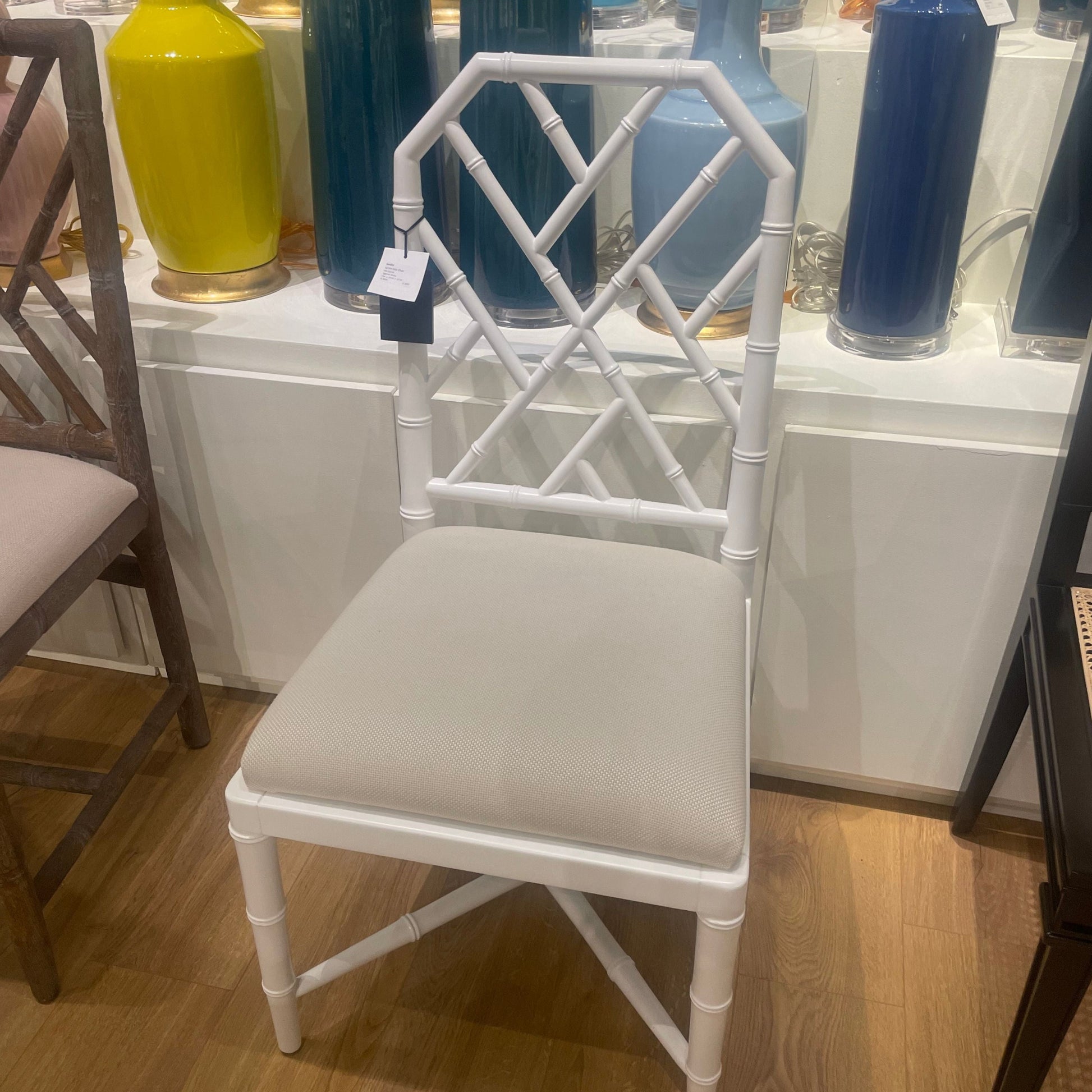 villa and house jardin side chair white market