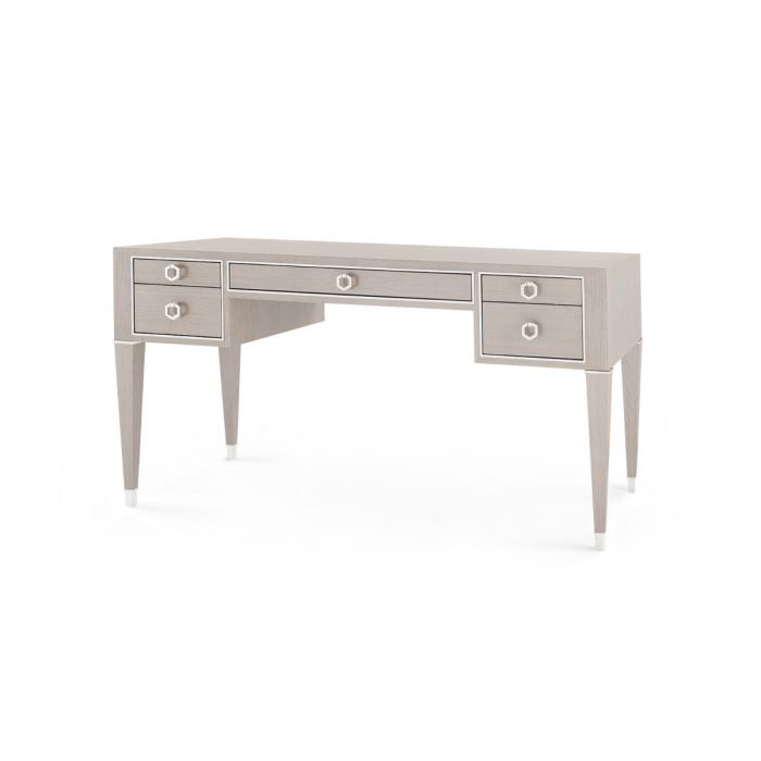 villa and house morris taupe desk