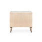 villa and house sofia 1 drawer side table sand back